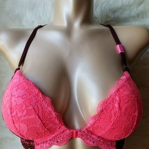 NWT Pink VS 32dd Date Racerback Bra